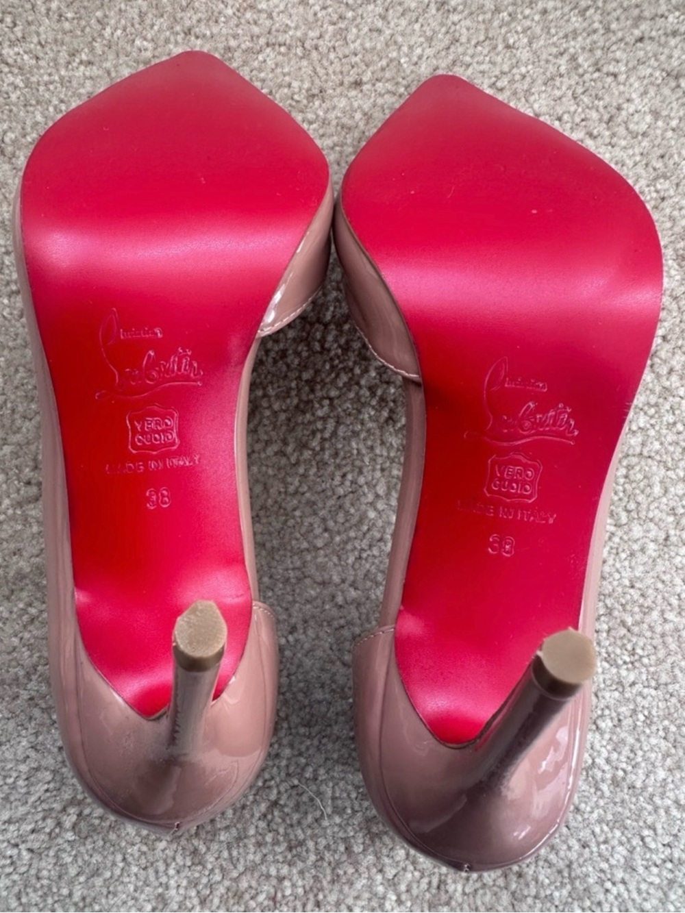 Pink Patent Leather Pointed-Toe Pumps - Picture 5 of 5